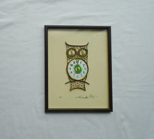 Ken broadbent signed owl - broadbent,