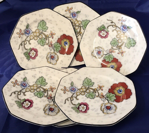 Plates tea small - 5.5", rare