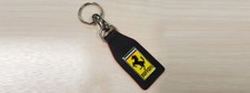 Ferrari Genuine Keyring, black, with red edge 70006152