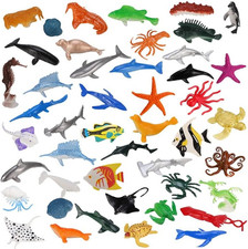Mini Sea Animal Figures - 46Pc