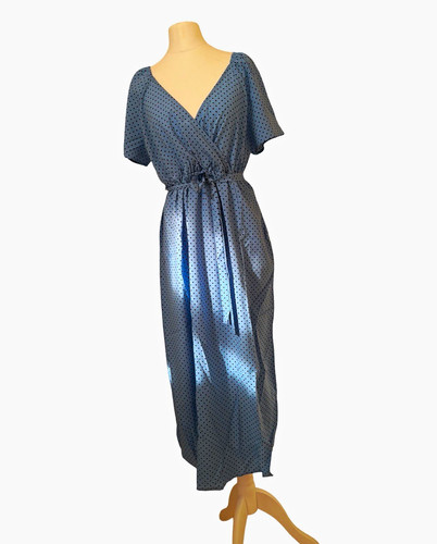 Mama licious blue - blue/black, polka