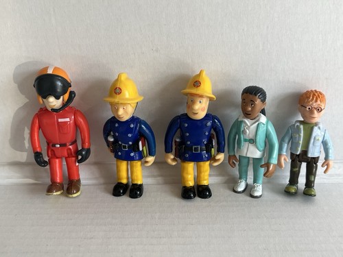 Vintage fireman sam figures - fireman,