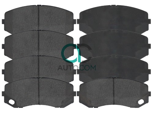 Front rear brake pads fit - front,
