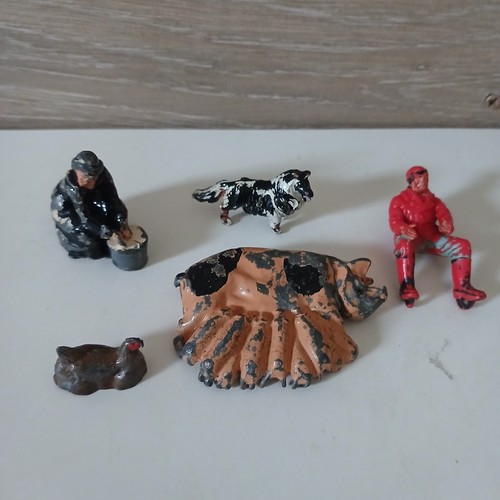Vintage britains lead farm - lead,