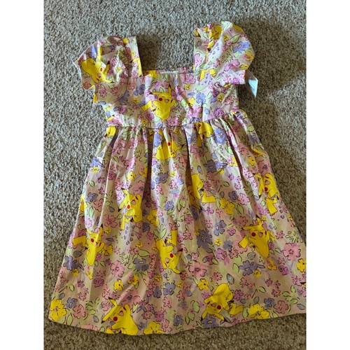 Pokemon pikachu floral dress - pikachu,