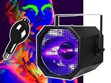 Equinox UV Cannon Blacklight Flood Inc 400w Lamp Ultraviolet Wash Halloween UV
