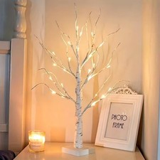 60CM LED Twig Birch Table Tree