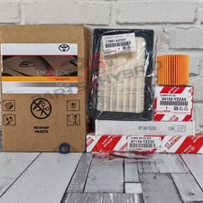 Genuine Toyota Prius Service Kit 2016 - 2017 ZVW50 & ZVW52 5W30 Oil & Filters