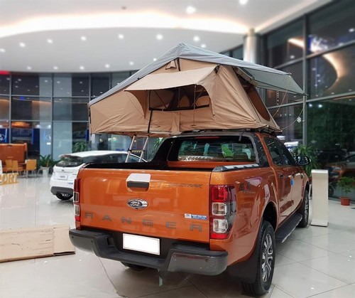 Universal roof tent beige - -,