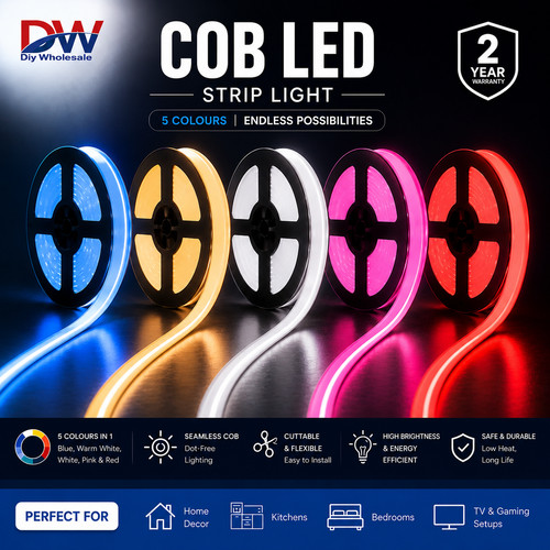 Cob led strip light - led, 220v