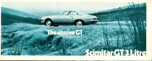 Reliant scimitar litre gt - reliant, 3-litre
