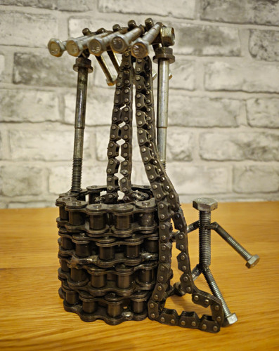 Industrial metal water well - water,