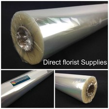 Gift Wrap Florist Floral Hamper Bouquet Clear Cellophane Film Roll Christmas