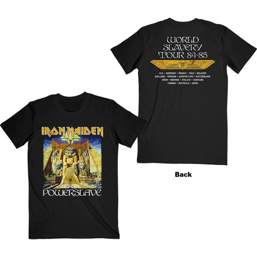 Iron maiden powerslave tour - powerslave,