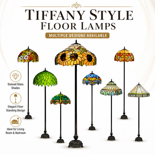 Tiffany style floor - tiffany,