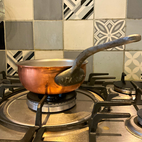 Falk copper saucepan 18cm gas - falk,