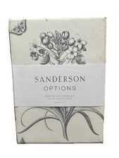 Sanderson Options Beige Etchings & Roses Duvet Cover - King Size 230x220cm New