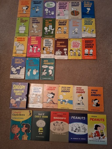 Snoopy peanuts books job - 31,