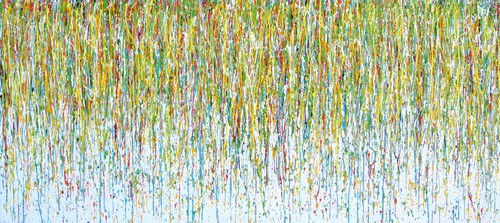 250x112cm original abstract - 250x112cm,
