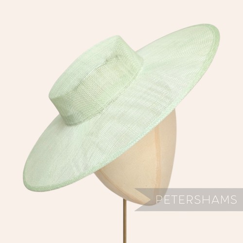 Large brim sinamay boater - large,