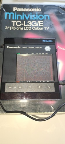 Panasonic minivision l3g - minivision, tc-l3g
