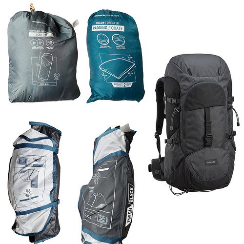 Decathlon camping bundle set - camping,