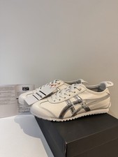 Onitsuka Tiger Women's Mexico 66 Sneakers Silver/White, Size UK 4 EU 36