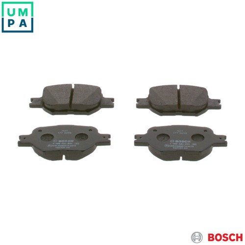 Brake pad set disc - pad, 986