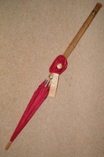 Victorian J.C.Vickery Red Silk