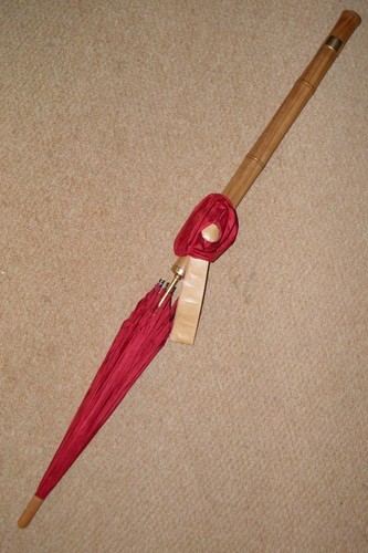 Victorian vickery red silk - victorian,