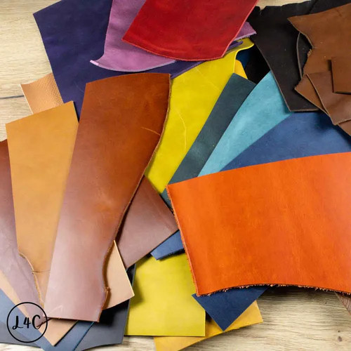 Vegetable tanned leather off - tanned,