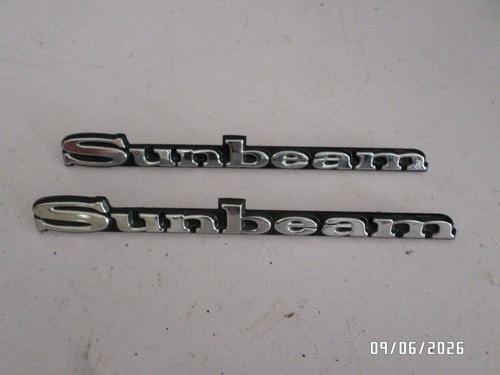 Sunbeam badges rootes - x2,