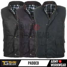 Mens British Made Wax Quilted