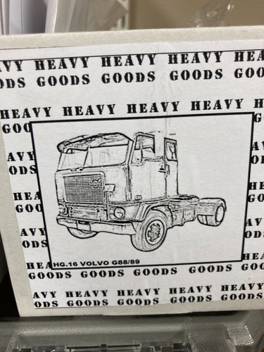 Heavy goods model - heavy, hg.16