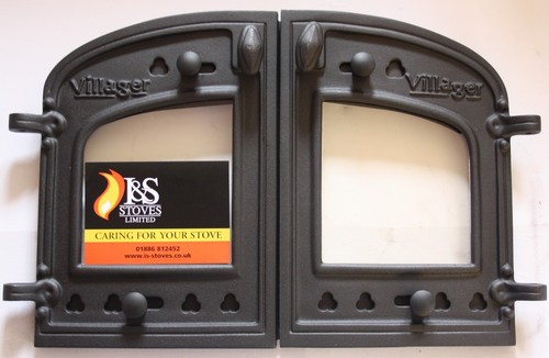 Villager stove doors pair - villager,