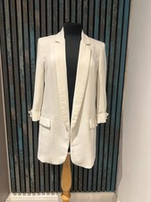 Zara White Blazer Size XS Excellent condition