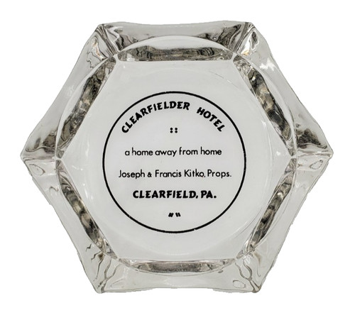 Vintage ashtray clearfielder - vintage,