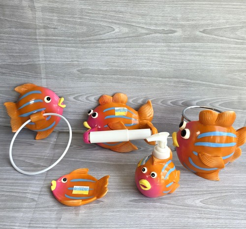 Clown fish bathroom set - clown,