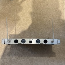 KAM 1920 Wireless Microphone Receiver 2 Channel System Untested