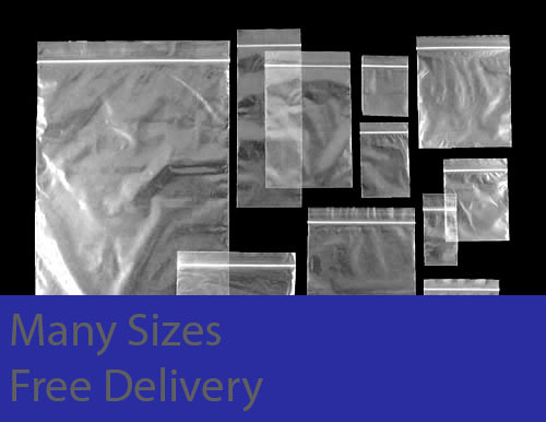 Grip seal bags - bags, resealable