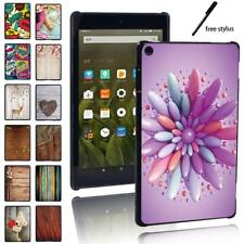 Cartoon Pattern Shell Hard Cover Case - For Amazon Kindle Fire 7" /HD 8" /HD 10"