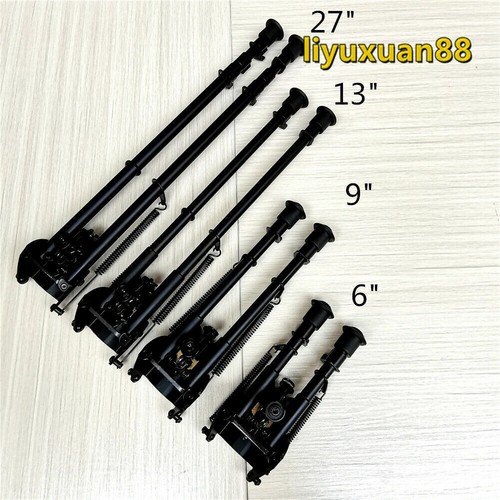 Long hunting rifle bipod - 6-27",
