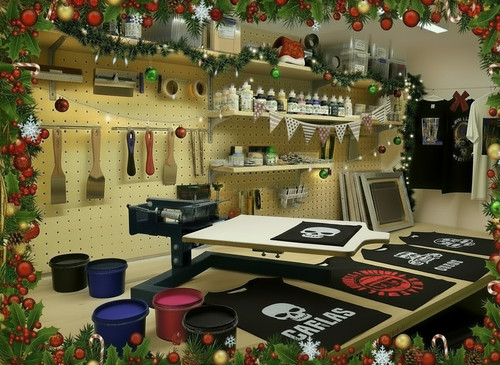 Xmas deal screen printing - xmas,