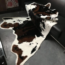 Faux Fur Cowhide Leather Area