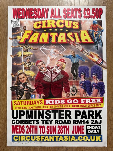 Circus fantasia large poster - fantasia,