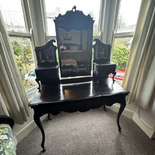 Vintage Ebonized Dressing