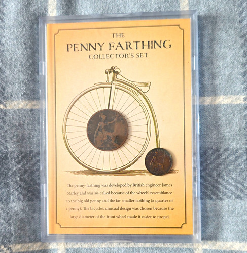 Penny farthing collector - penny, collector’s