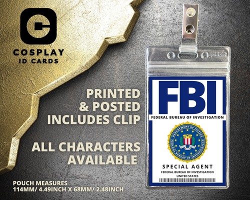 Fbi special agent id - |,