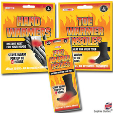 TOE FOOT WARMER INSOLES HAND