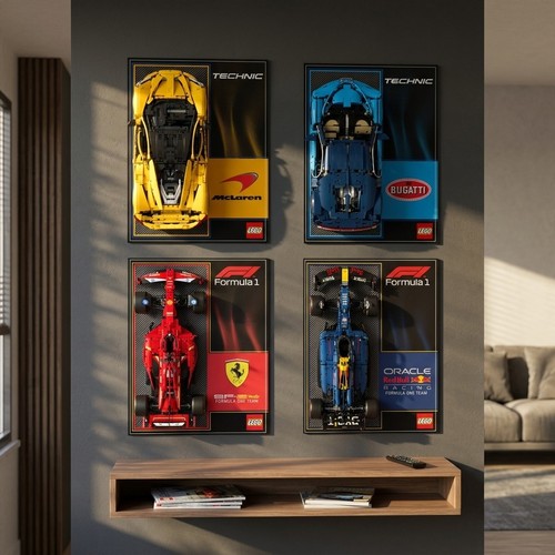 Wall display panel for - display,